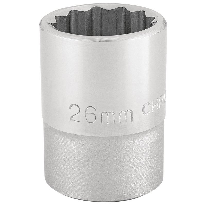 Draper Expert 12 Point Socket, 3/4" Sq. Dr., 26mm