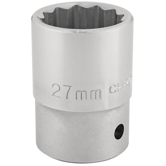 Draper Expert 12 Point Socket, 3/4" Sq. Dr., 27mm