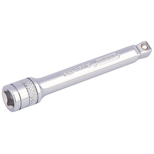 Draper Expert Wobble Extension Bar, 1/4" Sq. Dr., 75mm, Polished Chrome