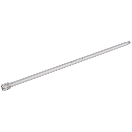 Draper Expert Satin Chrome Wobble Extension Bar, 3/8" Sq. Dr., 450mm