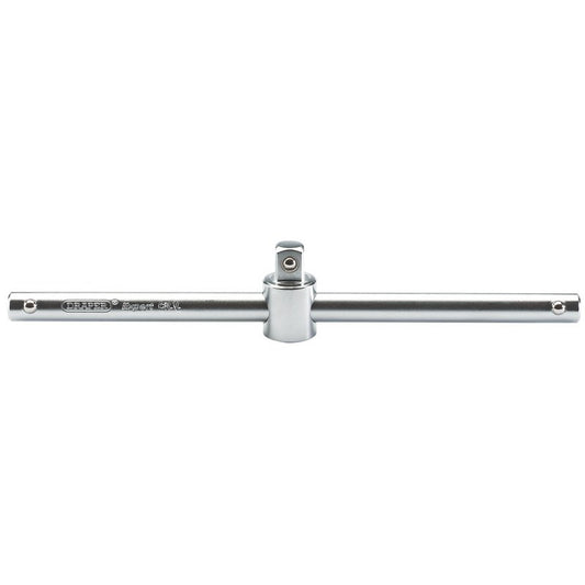Draper Expert Satin Chrome Sliding T Bar, 1/2" Sq. Dr.