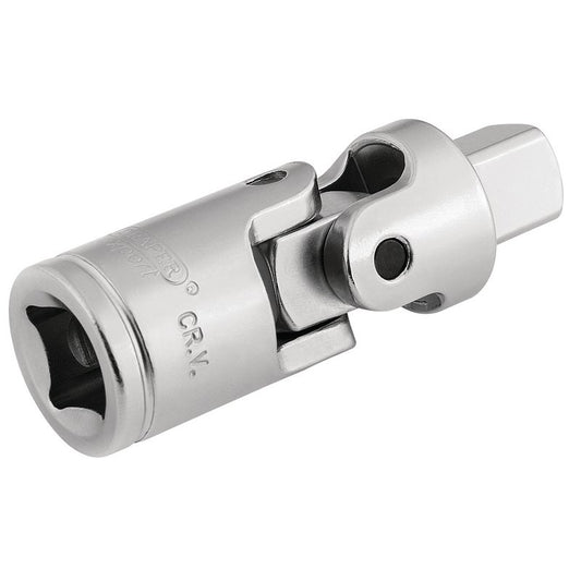 Draper Expert Satin Chrome Universal Joint, 1/2" Sq. Dr.