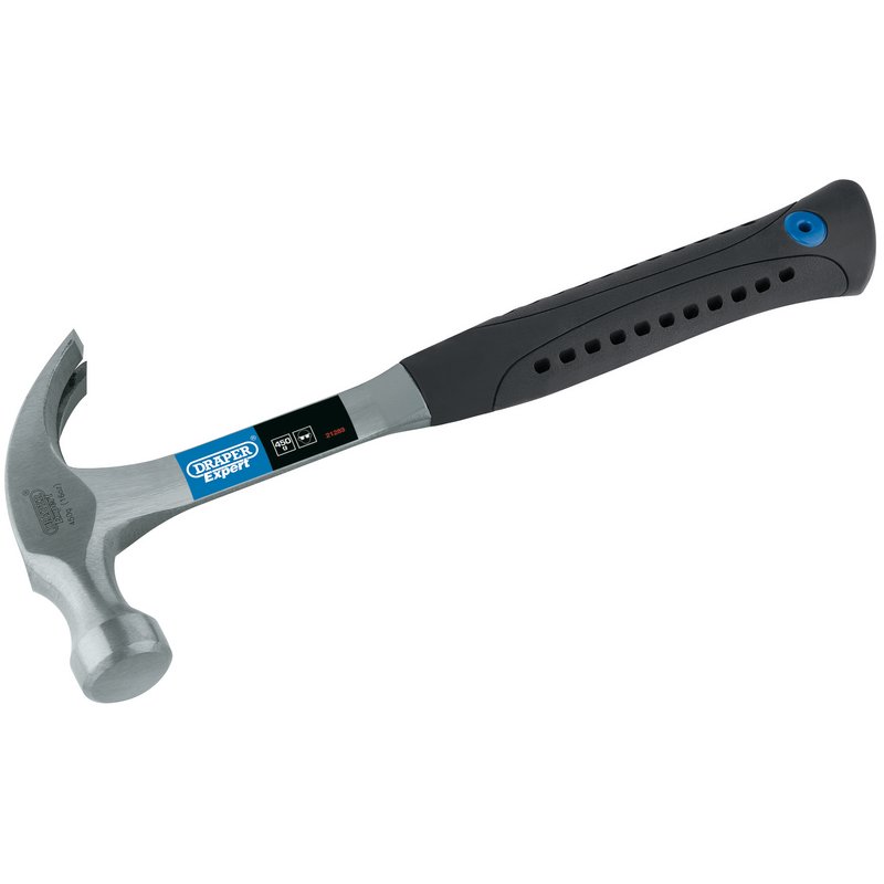 Draper Expert Solid Forged Claw Hammer, 450g/16oz