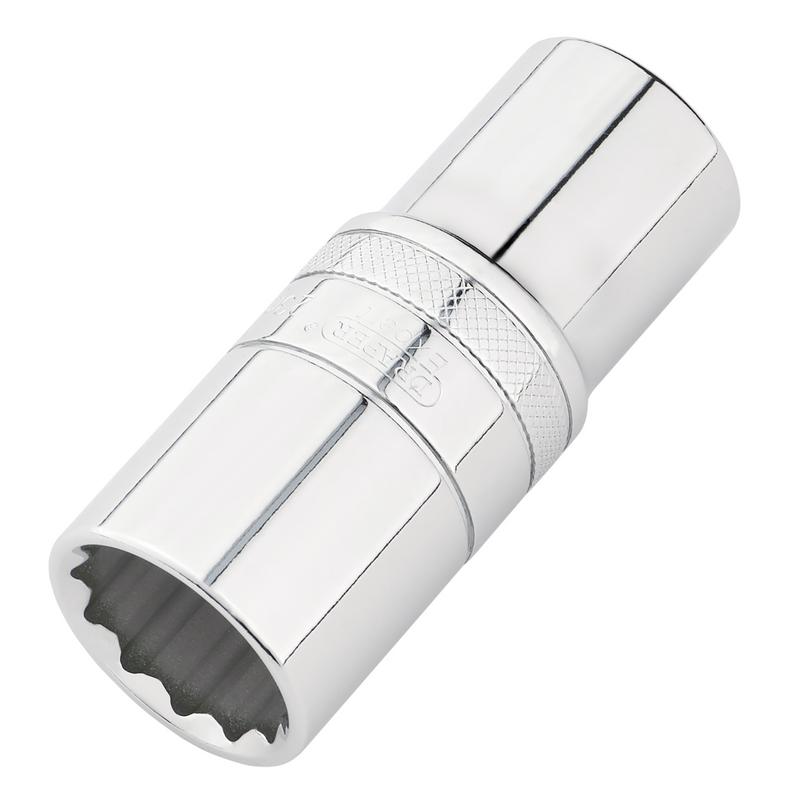 NEW Draper Expert HI-TORQ® 12-Point Metric Deep Socket, 1/2" Sq. Dr., 23mm