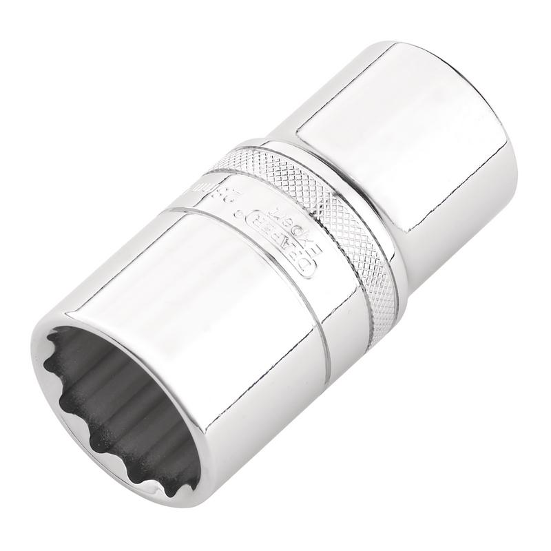 NEW Draper Expert HI-TORQ® 12-Point Metric Deep Socket, 1/2" Sq. Dr., 28mm