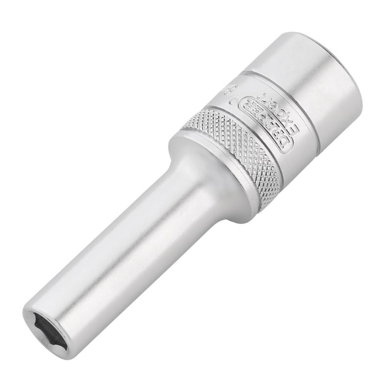 NEW Draper Expert HI-TORQ® 6-Point Metric Deep Socket, 1/2" Sq. Dr., 8mm