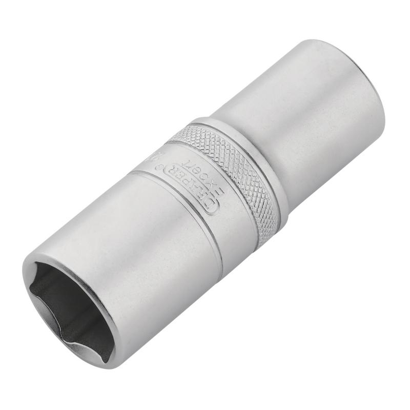 NEW Draper Expert HI-TORQ® 6-Point Metric Deep Socket, 1/2" Sq. Dr., 21mm