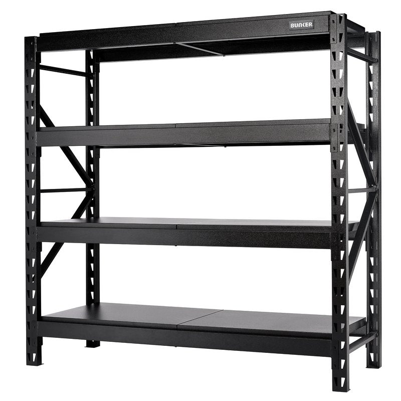 BUNKER® 22 Piece 4 Tier Racking, 1600mm