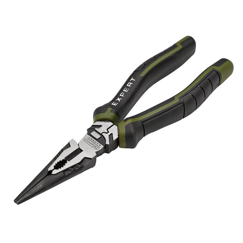 Draper Expert High Leverage Long Nose Pliers, 200mm