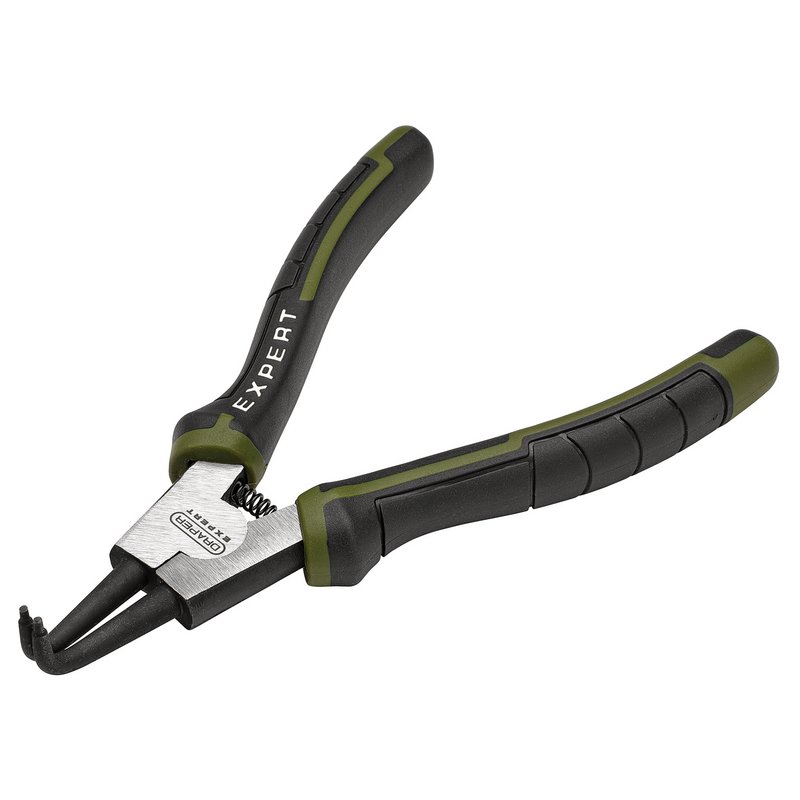 Draper Expert Bent External Circlip Pliers, 180mm