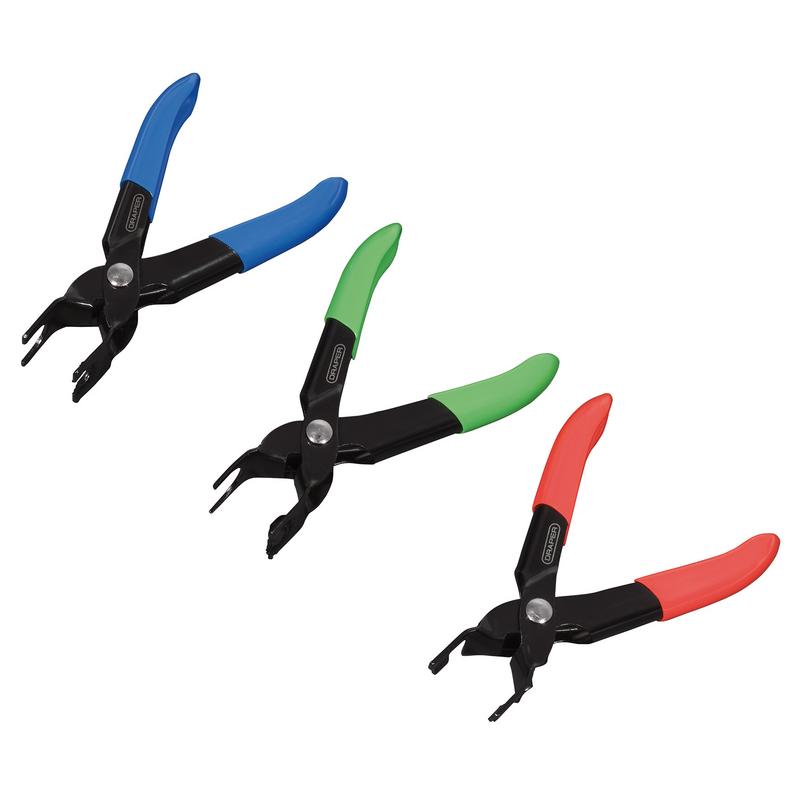 NEW Coolant and Fuel Pipe Pliers Set (3 Piece)