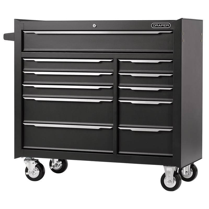 Roller Tool Cabinet, 11 Drawer, 42"