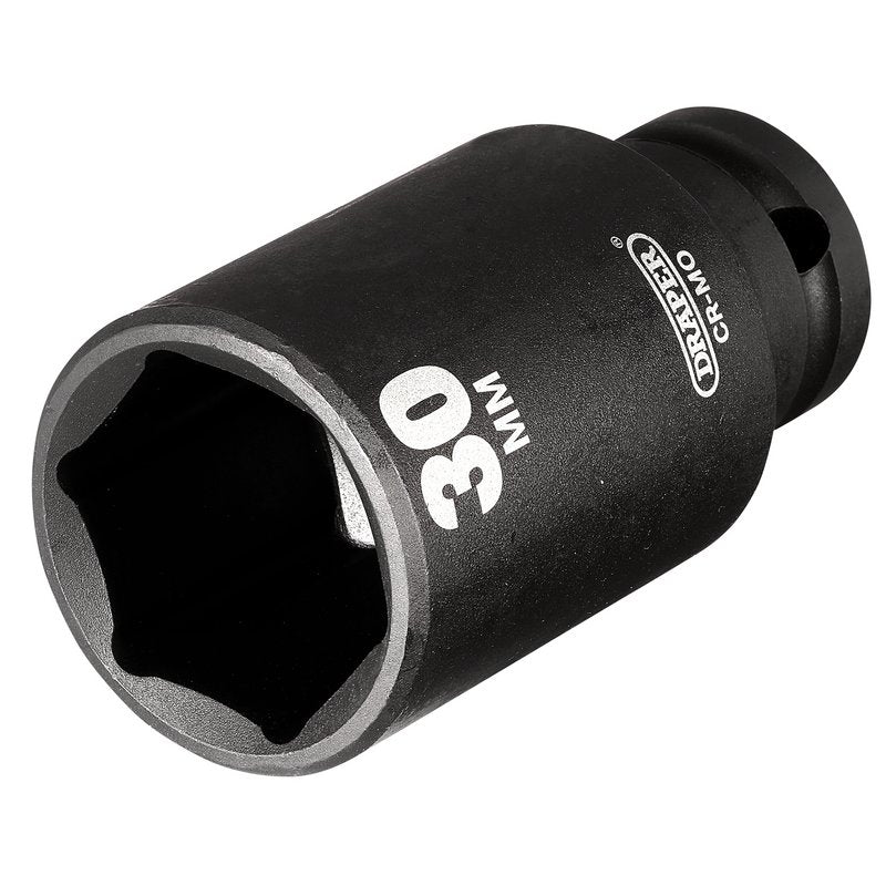 Draper HI-TORQ® Deep Impact Socket, 1/2" Sq. Dr., 30mm
