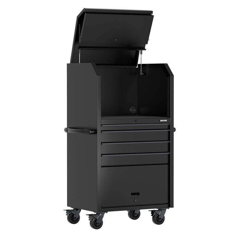 BUNKER® Diagnostic Trolley, 4 Drawer, 853mm