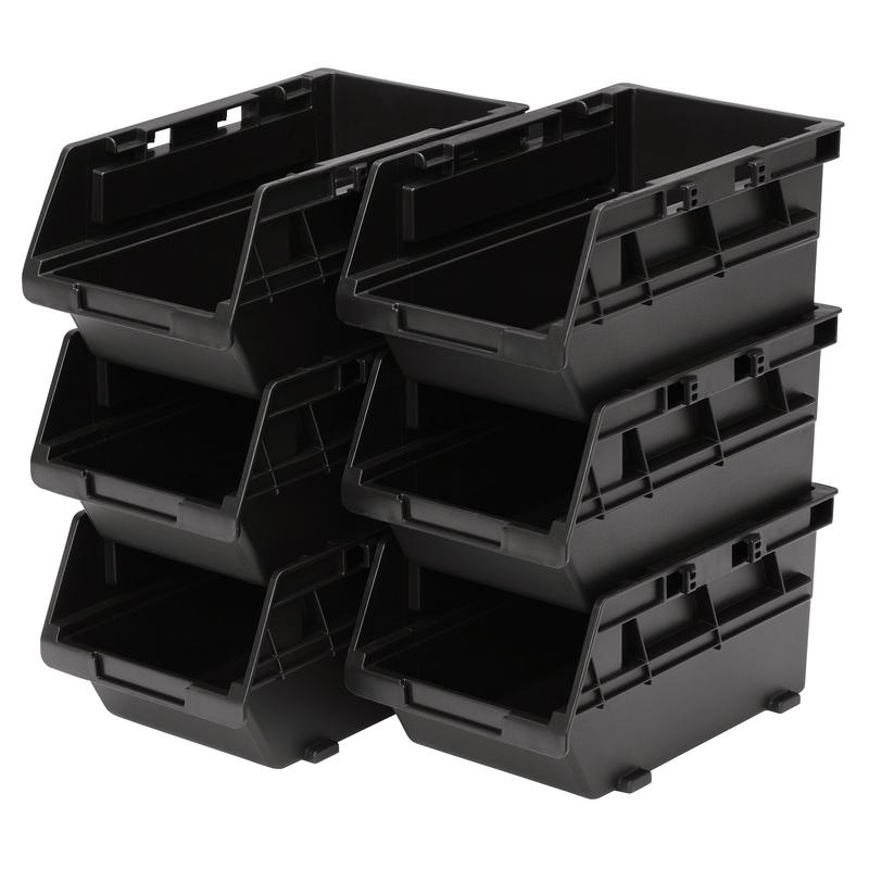 NEW BUNKER® Load-Up Stack Storage Bin Set (6 Piece)