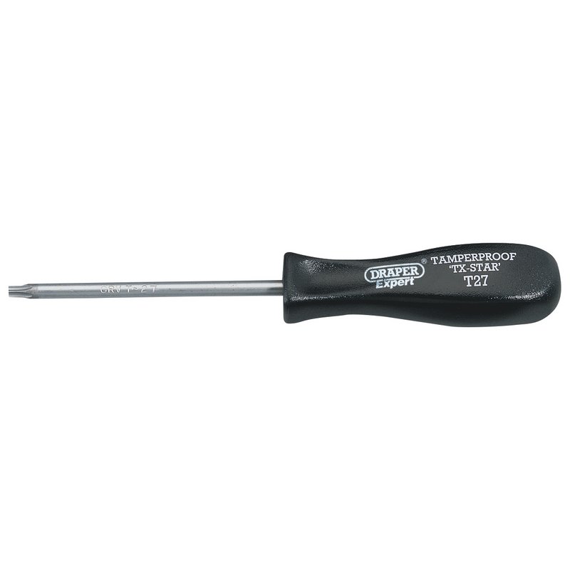 Draper Expert TX-STAR® Security Screwdriver, T27T x 100mm