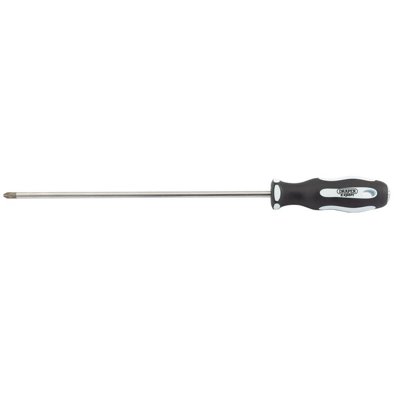 Draper Expert PZ TYPE Soft Grip Screwdriver, No.2 x 250mm