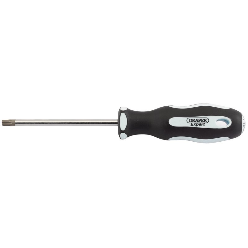 Draper Expert TX-STAR® Security Soft Grip Screwdriver, T30T x 100mm