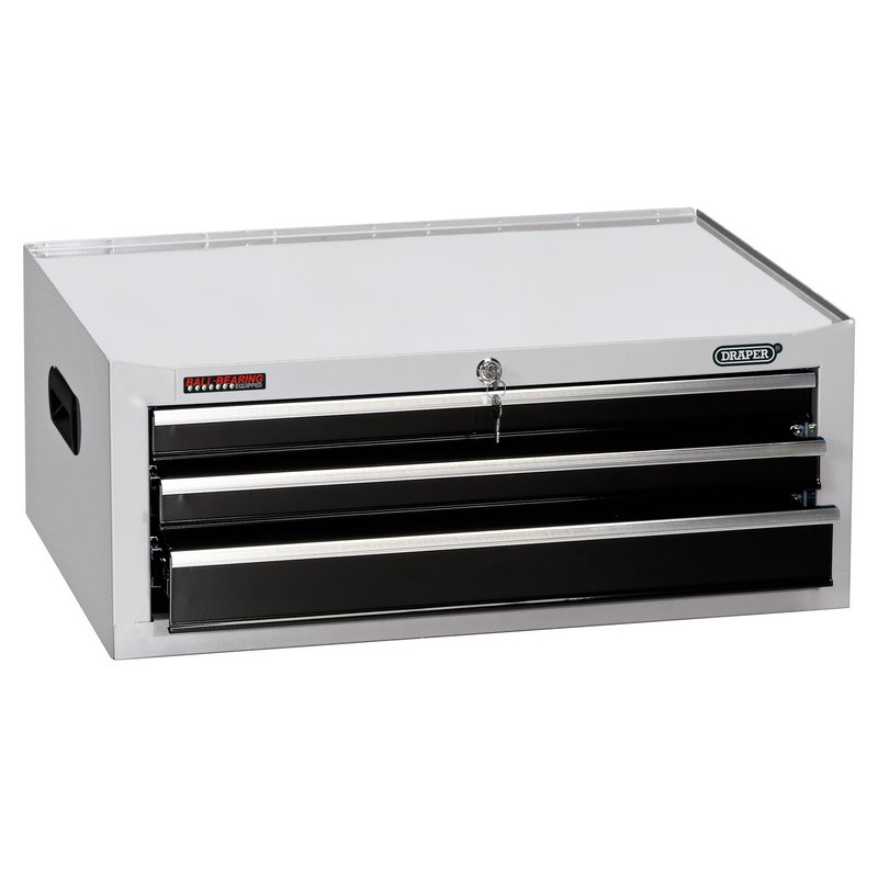 Intermediate Tool Chest, 3 Drawer, 26", White
