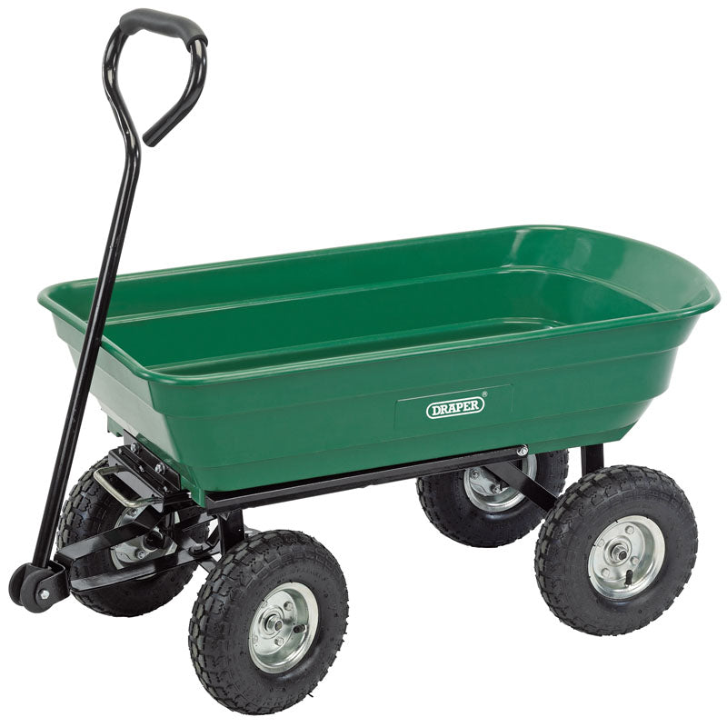 Draper Mobile Tipper Cart, 75L