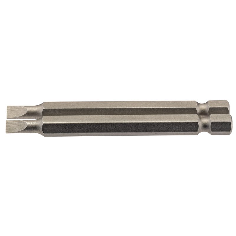 Plain Slot Insert Bit, 4.5mm, 1/4" Hex, 75mm Long (Pack of 2)