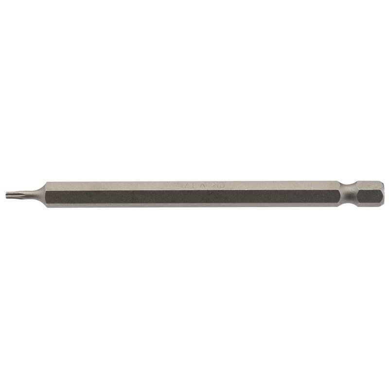 Draper TX-STAR® Insert Bit, 1/4" Hex, 100mm Long, T7 (Pack of 1)