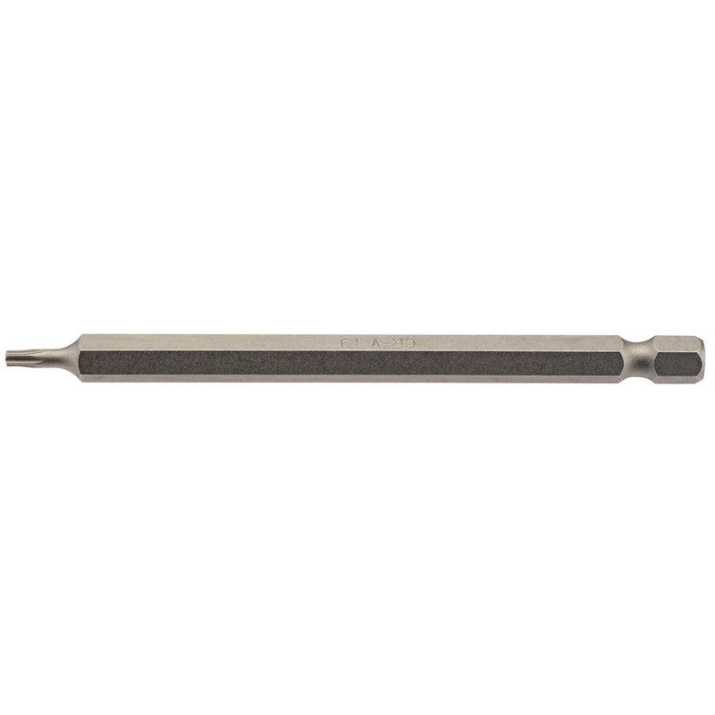 Draper TX-STAR® Insert Bit, 1/4" Hex, 100mm Long, T9 (Pack of 1)