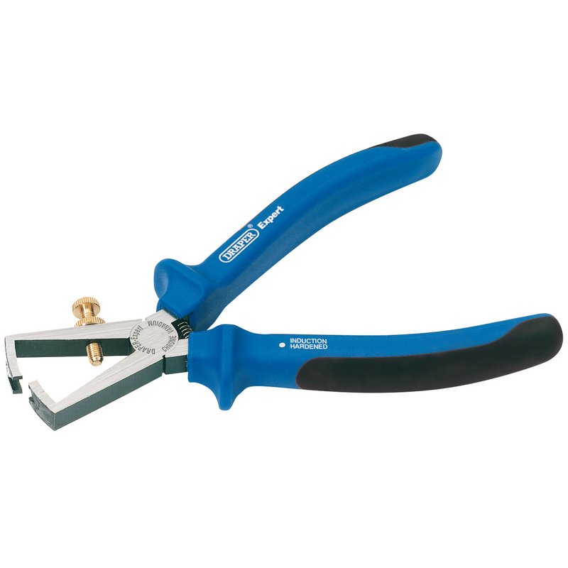 Draper Expert Heavy Duty Soft Grip Wire Stripping Pliers, 150mm