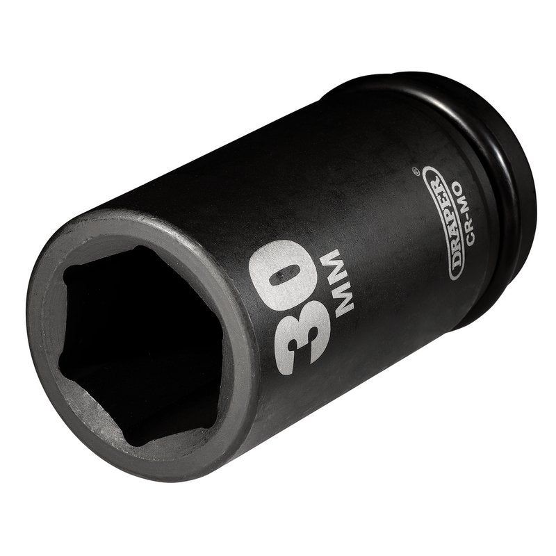 Draper Hi-TORQ® Deep Impact Socket, 3/4" Sq. Dr., 30mm