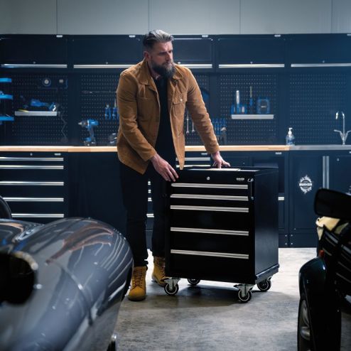 BUNKER® Modular Floor Cabinet with Sink, 2 Door, 680mm