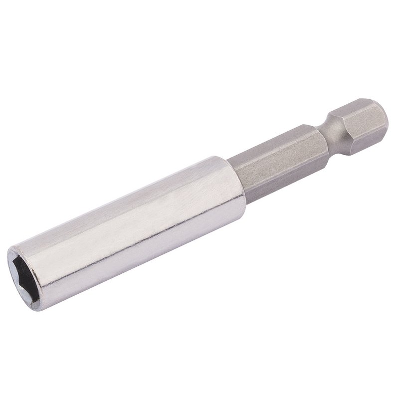 Magnetic Bit Holder, 60mm, 1/4" (F) x 1/4" (M)