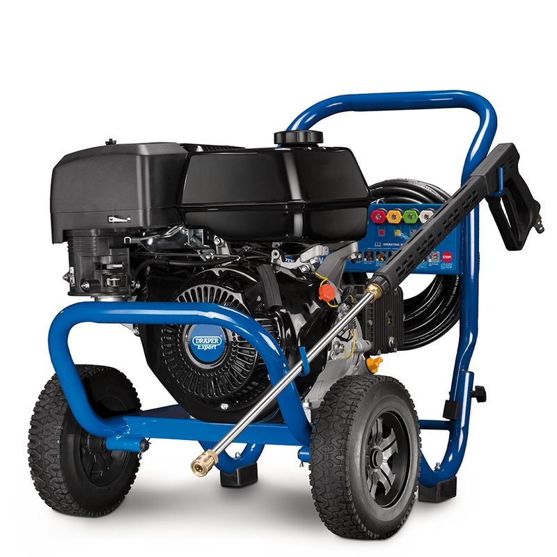 Draper Expert Petrol Pressure Washer, 13Hp