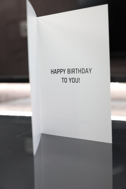EXCELR8 Birthday Card featuring Tom Ingram
