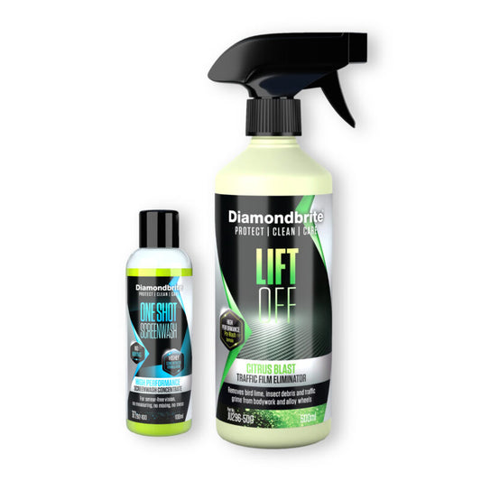 Lift Off 500ml & One Shot Screenwash 100ml Bundle