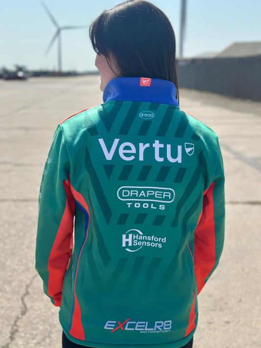 EXCELR8 2025 BTCC 1/4 Zip Jumper - Ladies