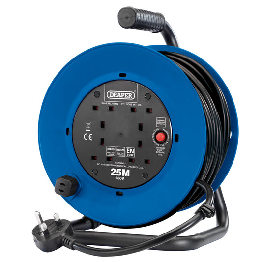 Draper 25M/2.5MM HD CABLE REEL