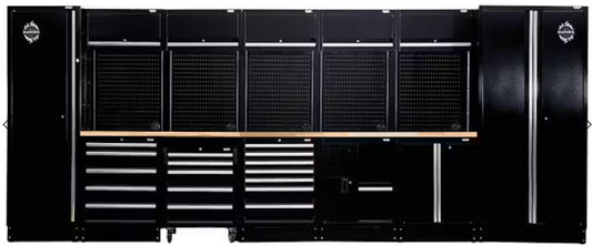 BUNKER® 25 Piece Modular Storage Combo with Worktop, 4915mm