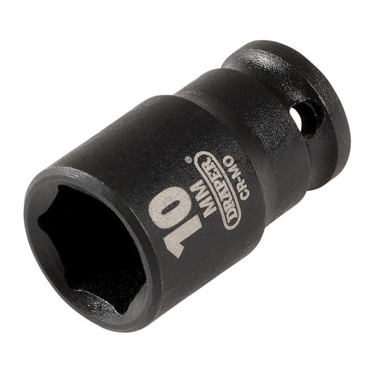 Draper HI-TORQ® 6 Point Impact Socket, 1/4" Sq. Dr., 10mm