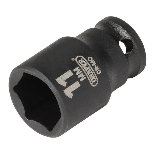 Draper HI-TORQ® 6 Point Impact Socket, 1/4" Sq. Dr., 11mm