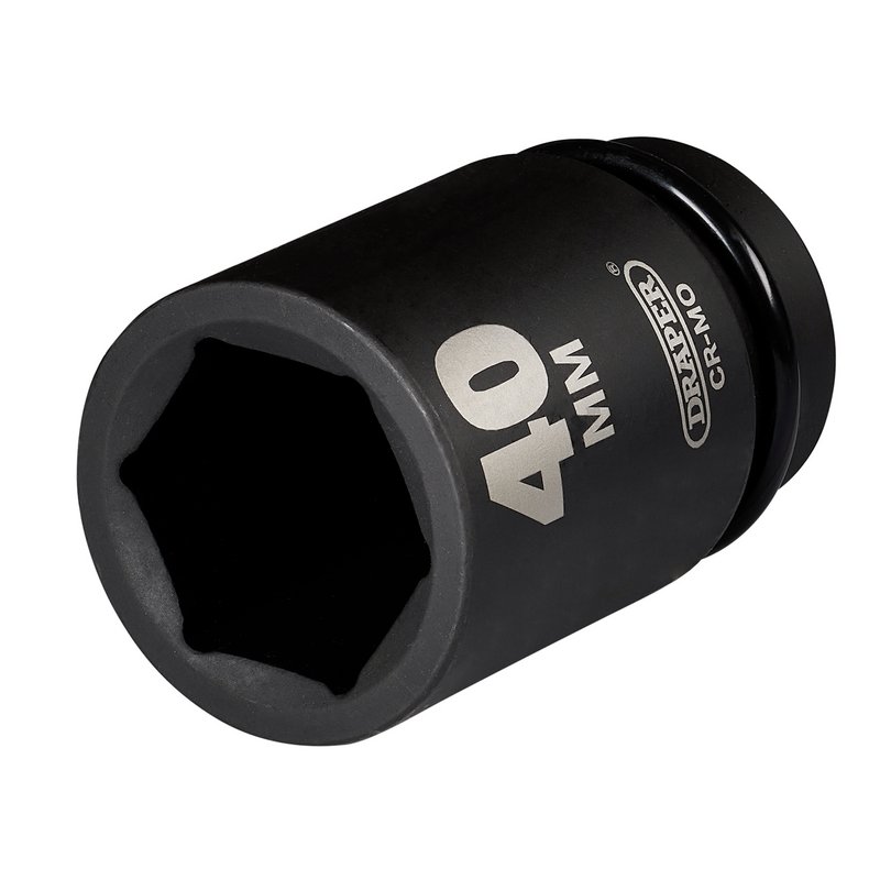 Draper HI-TORQ® Deep Impact Socket, 1" Sq. Dr., 40mm