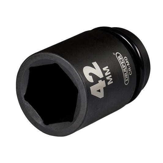 Draper HI-TORQ® Deep Impact Socket, 1" Sq. Dr., 42mm