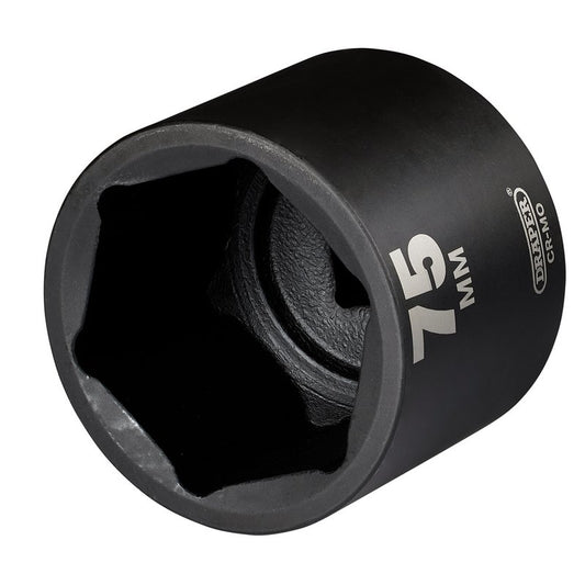 Draper HI-TORQ® Deep Impact Socket, 1" Sq. Dr., 75mm