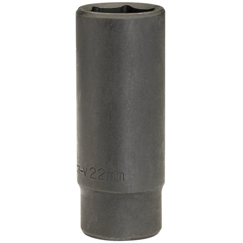 Draper HI-TORQ® Deep Impact Socket, 1/2" Sq. Dr., 22mm