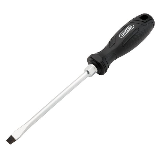 Slotted Hard Grip Screwdriver, 8 x 150mm