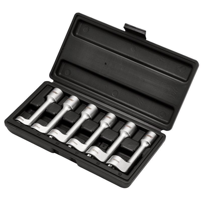 Diesel Injector Line Socket Set, 1/2" Sq. Dr. (6 Piece)