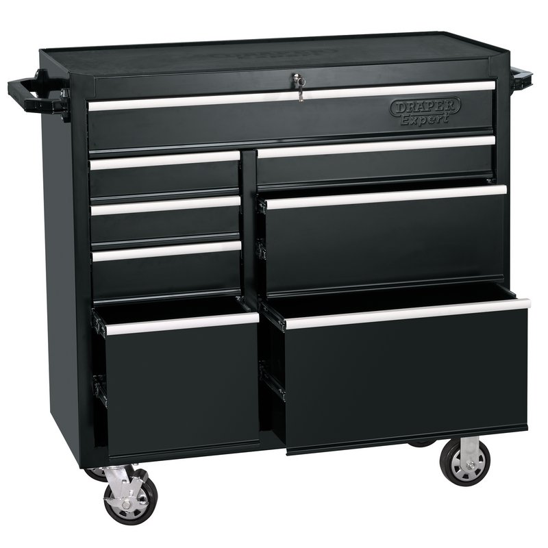 Draper Expert Roller Tool Cabinet, 8 Drawer, 42"