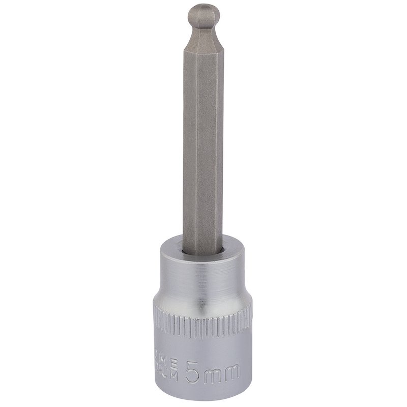 Draper Expert Ball End Hexagonal Socket Bits, 3/8" Sq. Dr., 5mm