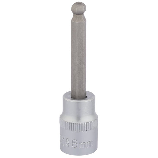 Draper Expert Ball End Hexagonal Socket Bits, 3/8" Sq. Dr., 6mm