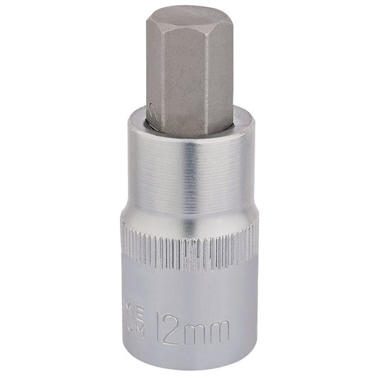 Draper Expert Hexagonal Socket Bits, 1/2" Sq. Dr., 12mm