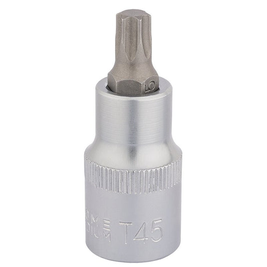 Draper Expert TX-STAR® Socket Bit, 1/2" Sq. Dr., T45 x 55mm